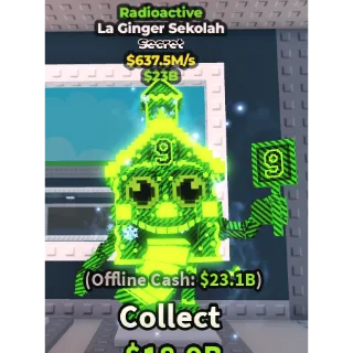 637.5 M/S [RADIOACTIVE] LA GINGER 