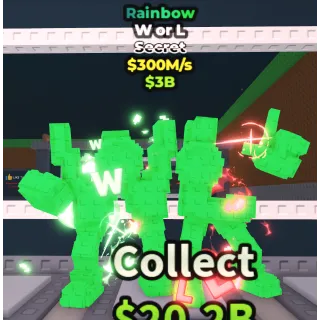 300 M/S [RAINBOW] W OR L