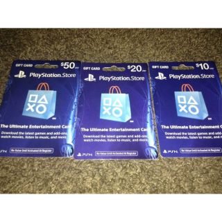 Instant 100 Playstation Network Digital Code Playstation Store Gift Cards Gameflip