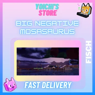 Big Negative Mosasaurus