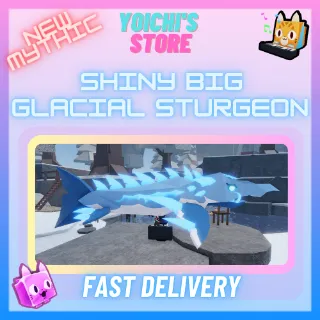 Shiny Big Glacial Sturgeon New Mythic Northern Expedition