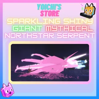 SPARKLING SHINY GIANT MYTHICAL NORTHSTAR SERPENT ULTRA RARE