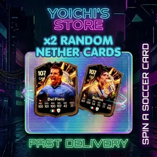 x2 NETHER CARDS | SPIN A SOCCER CARD