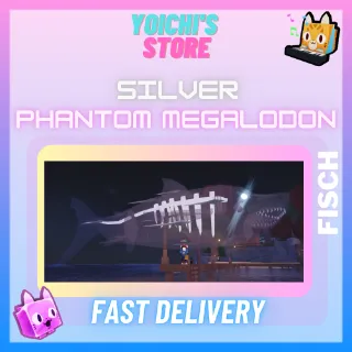 Silver Phantom Megalodon