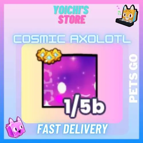 HUGE COSMIC AXOLOTL Other Game Items Gameflip