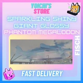 Sparkling Shiny Giant Glossy Phantom Megalodon