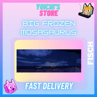 Big Frozen Mosasaurus