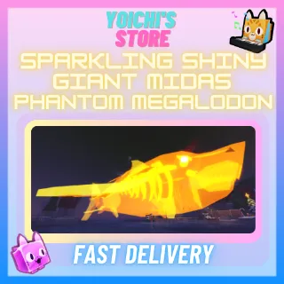 SPARKLING SHINY GIANT MIDAS PHANTOM MEGALODON