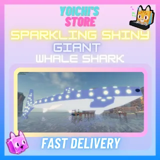 SPARKLING SHINY GIANT WHALE SHARK