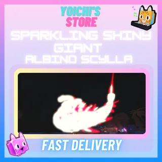 Sparkling Shiny Giant Albino Scylla (1000T)
