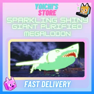 SPARKLING SHINY GIANT PURIFIED MEGALODON