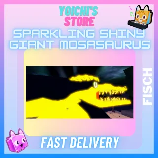 Sparkling Shiny Giant Mosasaurus