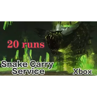Fallout 76 xbox raid snake carry service   40 runs
