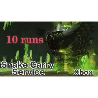Fallout 76 xbox raid snake carry service   10runs
