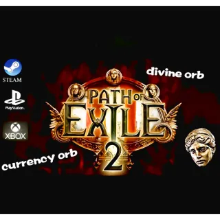 500*Divine Orb rise of the abyssal  Path of Exile 2   Standard