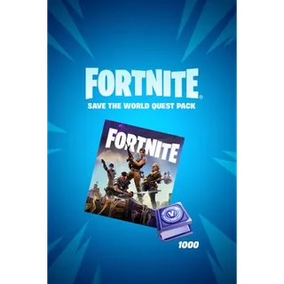 Fortnite - Save the World Quest Pack + 1000 V-Bucks Challenge XBOX LIVE Key USA