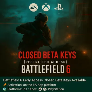 Battlefield 6 Early access Closed Beta Global Key