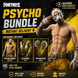Fortnite Psycho Bundle Epic Games GLOBAL KEY
