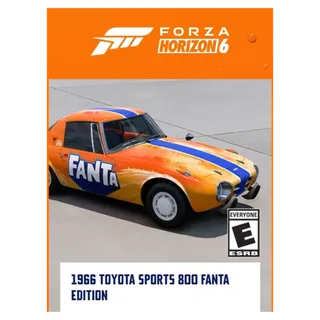 Forza Horizon 6 1966 Toyota Sports 800 Fanta Edition GLOBAL KEY