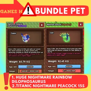 15s Peacock + RBH DILO