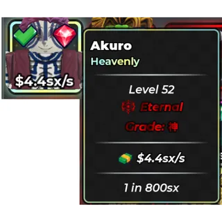 Anime Dice / Akuro 1 in 800sx