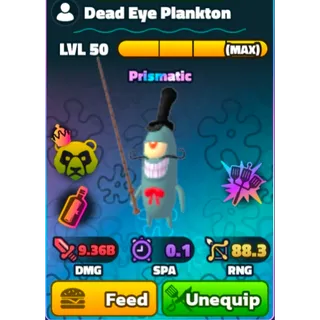 Spongebob Tower Defense | Dead Eye Plankton