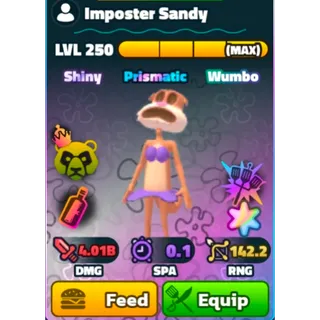 SBTD | Sw Ss Impostor Sandy Gold Serial