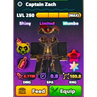 SBTD | Ss Sw Captain Zach