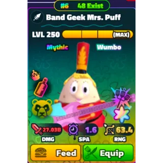 SBTD | Wumbo Ss Bg Mrs. Puff Seri #6
