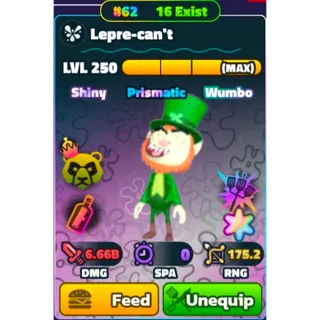 Superstar Lepre Can't Rainbow Serial
