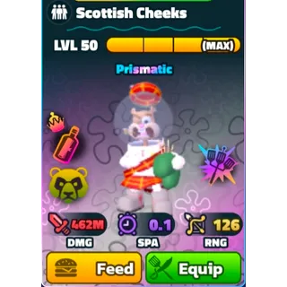 Prismatic Scottish Cheeks