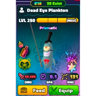 Spongebob Tower Defense | Superstar Dead Eye Plankton