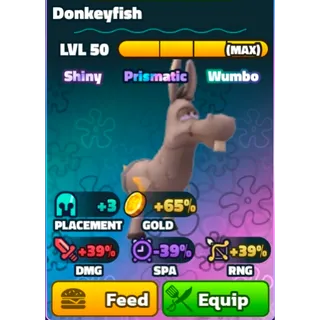 SBTD | Shiny Wumbo Donkeyfish