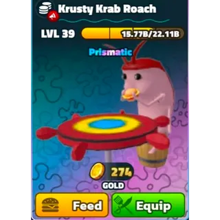 SBTD | Krusty Krab Roach