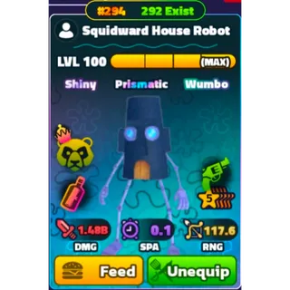 Spongebob Tower Defense | Shiny Wumbo Squidward House Robot Squidhouse