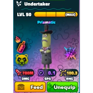 Spongebob Tower Defense | Prismatic Undertaker