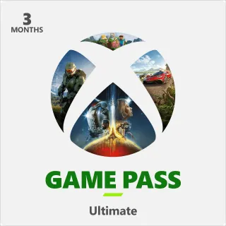 Xbox Game Pass 3 Month Ultimate Membership