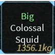 Big colossal squid Fisch