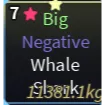 FISCH-Big Negative Whale Shark