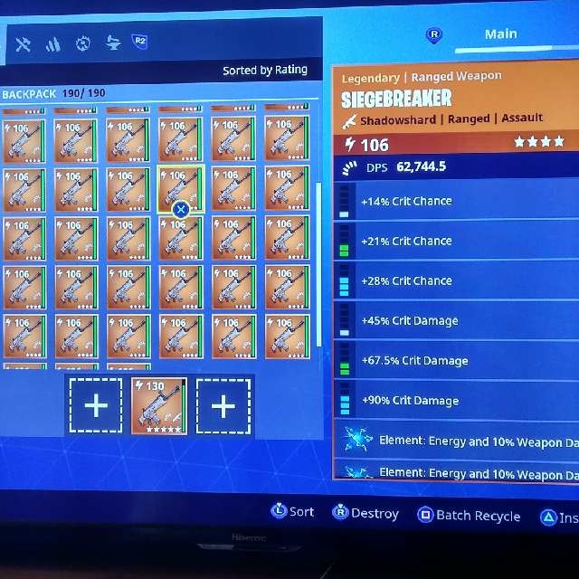 bundle mod 8 perks scar - siegebreaker fortnite best perks