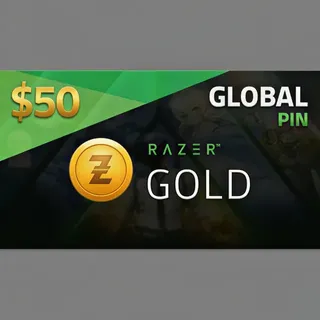 $50.00 USD Razer Gold