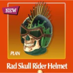 Plan: Rad Skull Rider Helmet 