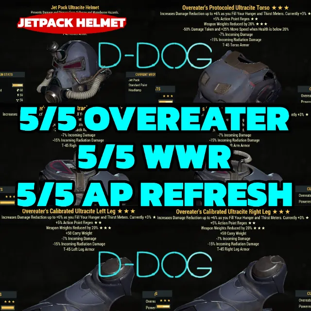 OVEREATER WWR AP Fallout 76 Game Items Gameflip