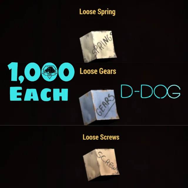 Spring Gear Screws Fallout 76 Game Items Gameflip