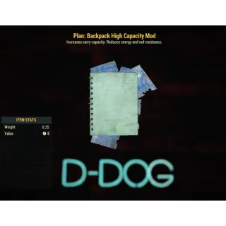 Backpack High Capacity Mod x5