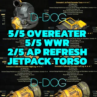 EXCAVATOR OVEREATER WWR JETPACK