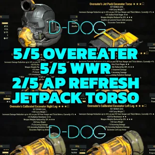 EXCAVATOR OVEREATER WWR JETPACK