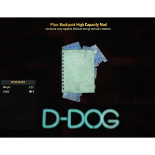 Backpack High Capacity Mod x5