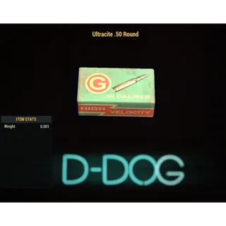 1 Million Ultracite .50 Round