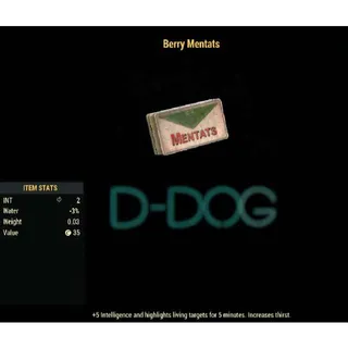 1000 Berry Mentats